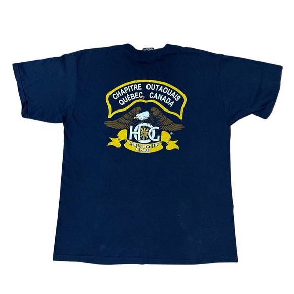 Harley Davidson Outaouais Motorcycle Club / Front+Back Graphics - Picture 6 of 8